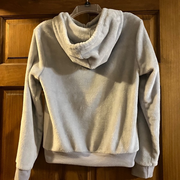 PEANUTS SNOOPY & WOODSTOCK PLUSH XMAS PULLOVER HOODIE SIZE SMALL - Picture 4 of 7